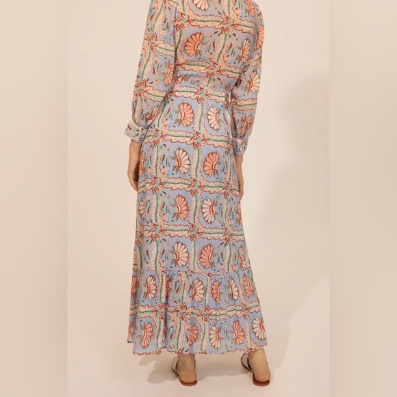 ANTIK BATIK Hupa cutout printed cotton-voile maxi dress - Picture 4 of 16